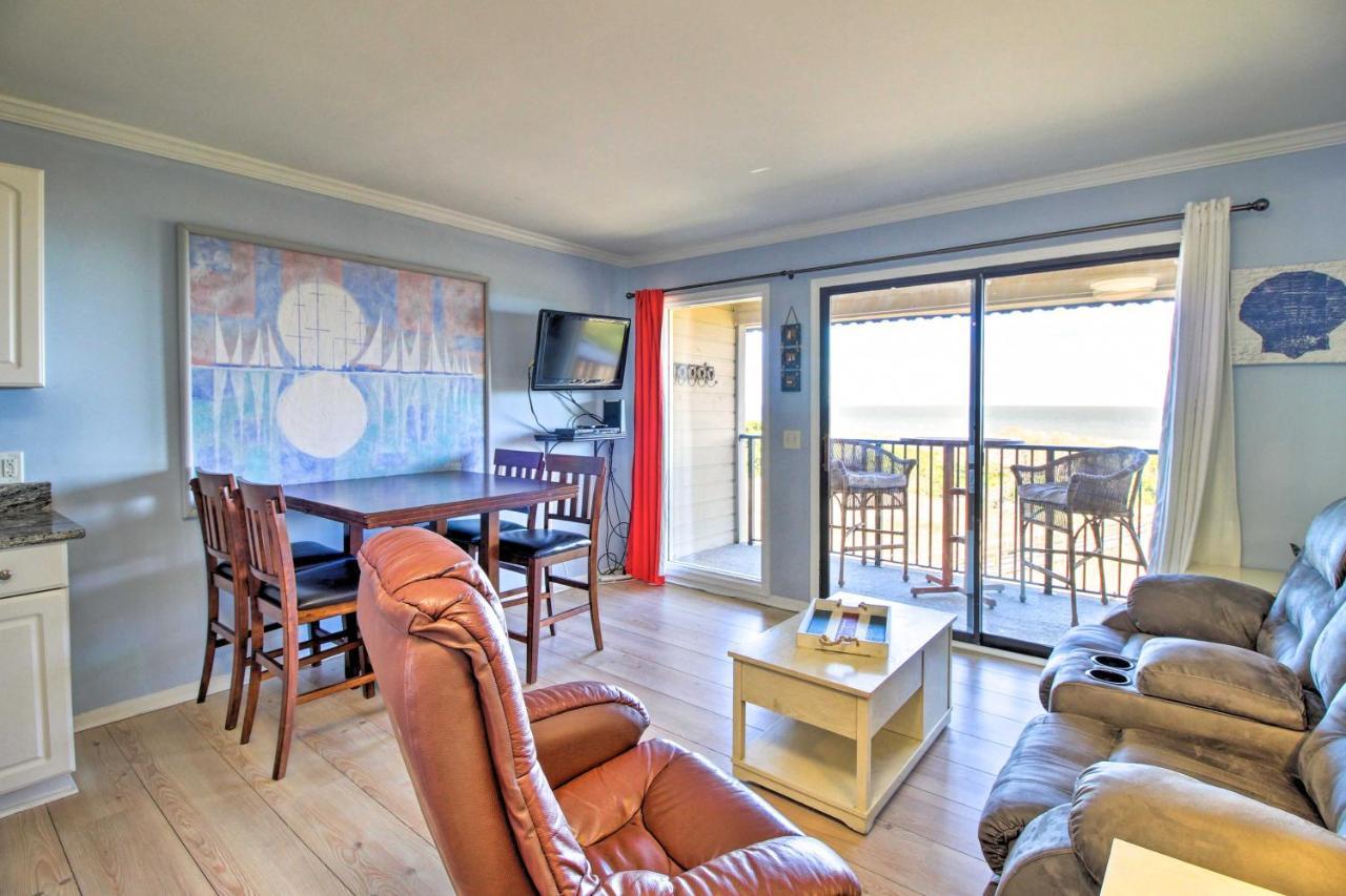 Oceanfront Condo With Beach View, Pool And Tennis! Hilton Head Island Kültér fotó