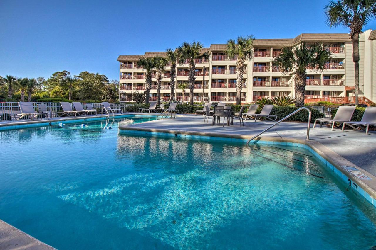 Oceanfront Condo With Beach View, Pool And Tennis! Hilton Head Island Kültér fotó