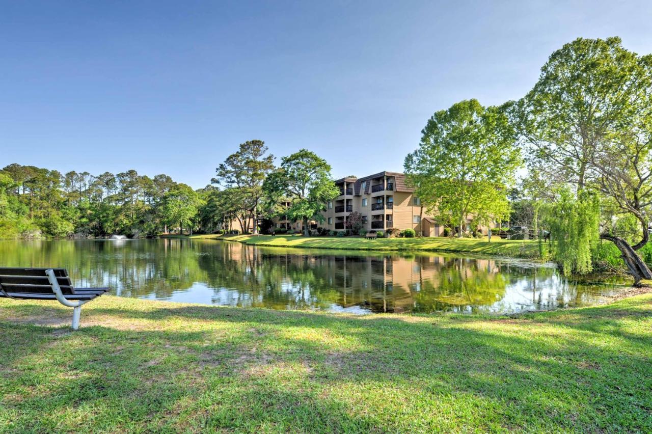 Oceanfront Condo With Beach View, Pool And Tennis! Hilton Head Island Kültér fotó